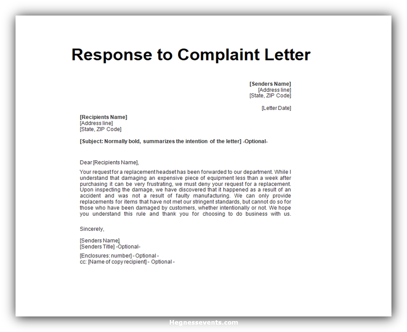 8 Powerful Examples Of Response To Complaint Letter And How To Write It 