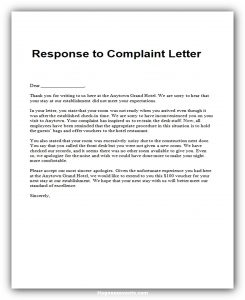 8 Powerful Examples Of Response To Complaint Letter And How To Write It   Response To Complaint Letter 05 245x300 