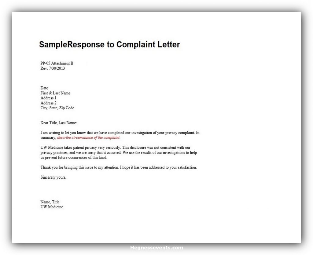 8 Powerful Examples Of Response To Complaint Letter And How To Write It 