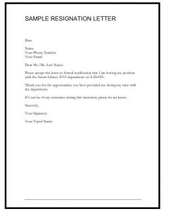 12+ Amazing Resignation Letter (Sample, Template, Example) & How to ...