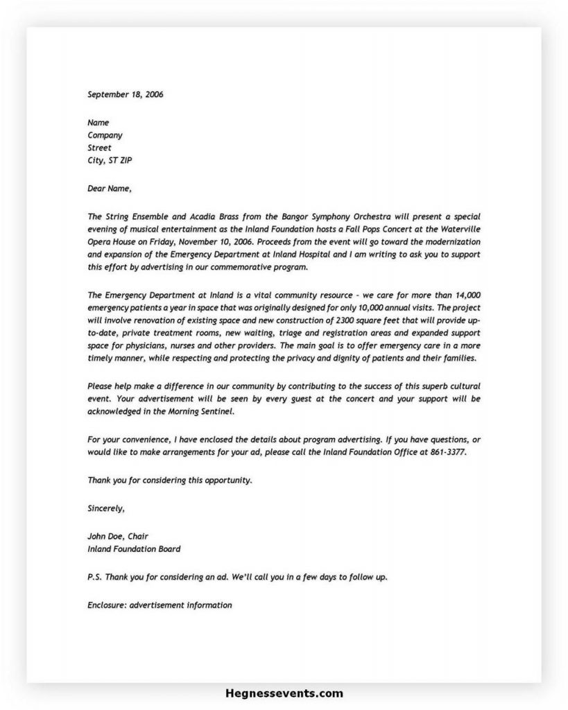 Make Your Own Donation Letter Request Greatly With 50 Free Template ...