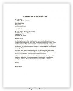 10 Best Law School Recommendation Letter Sample and How to Get It ...