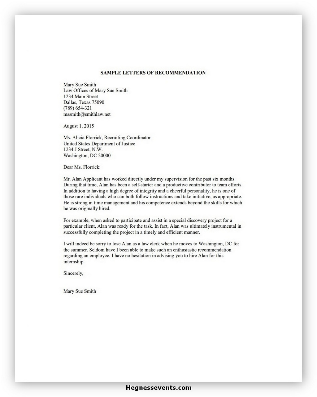 10 Best Law School Recommendation Letter Sample and How to Get It