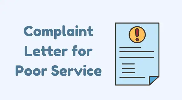 Complaint Letter For Poor Service: How To Write The Perfect Letter With ...